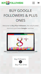 Mobile Screenshot of buyplusfollowers.com